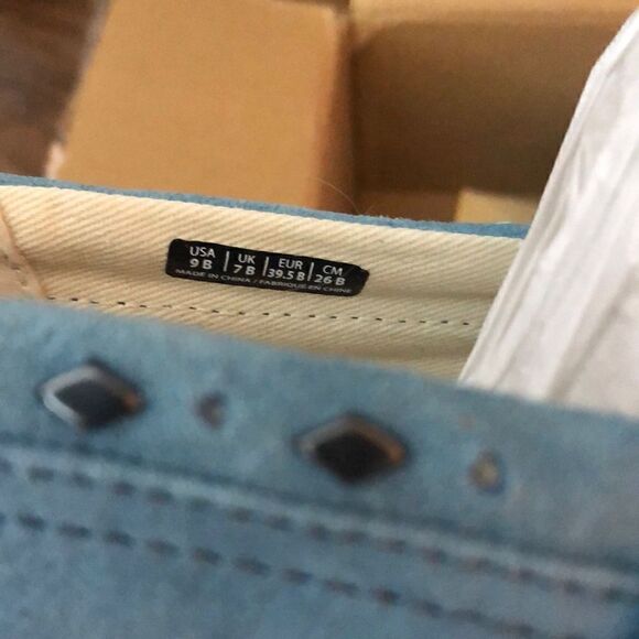 COPY-Spenco Orthotic Suede Water Repellent Slip-On Shoes - Santa Barbara size 9B - Picture 7 of 9